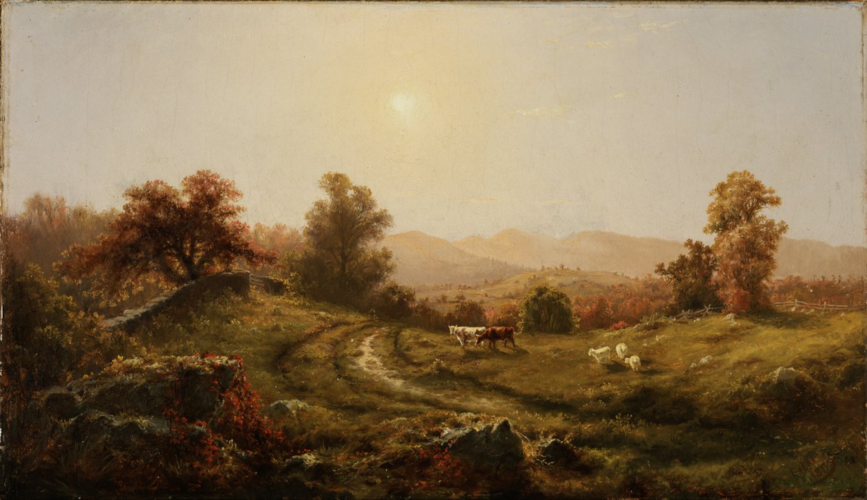 Maisema, 1859. tekijältä Charles H. Moore
