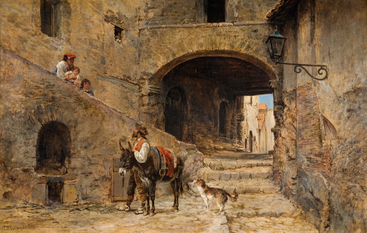 Anticoli Corrado Sabine-vuorilla, 1883 tekijältä Charles H. Poingdestre