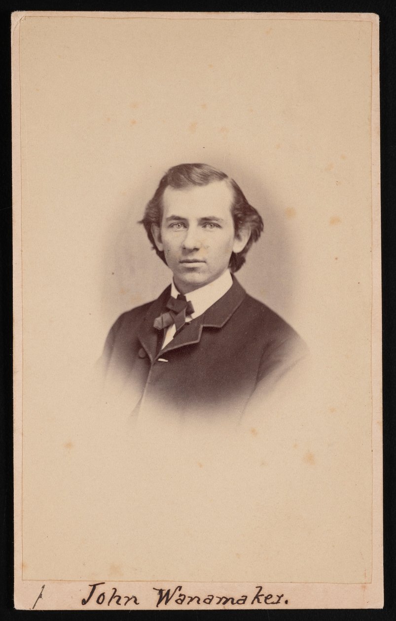 John Wanamakerin muotokuva 1838-1922, 1864-1866. tekijältä Charles H Spieler