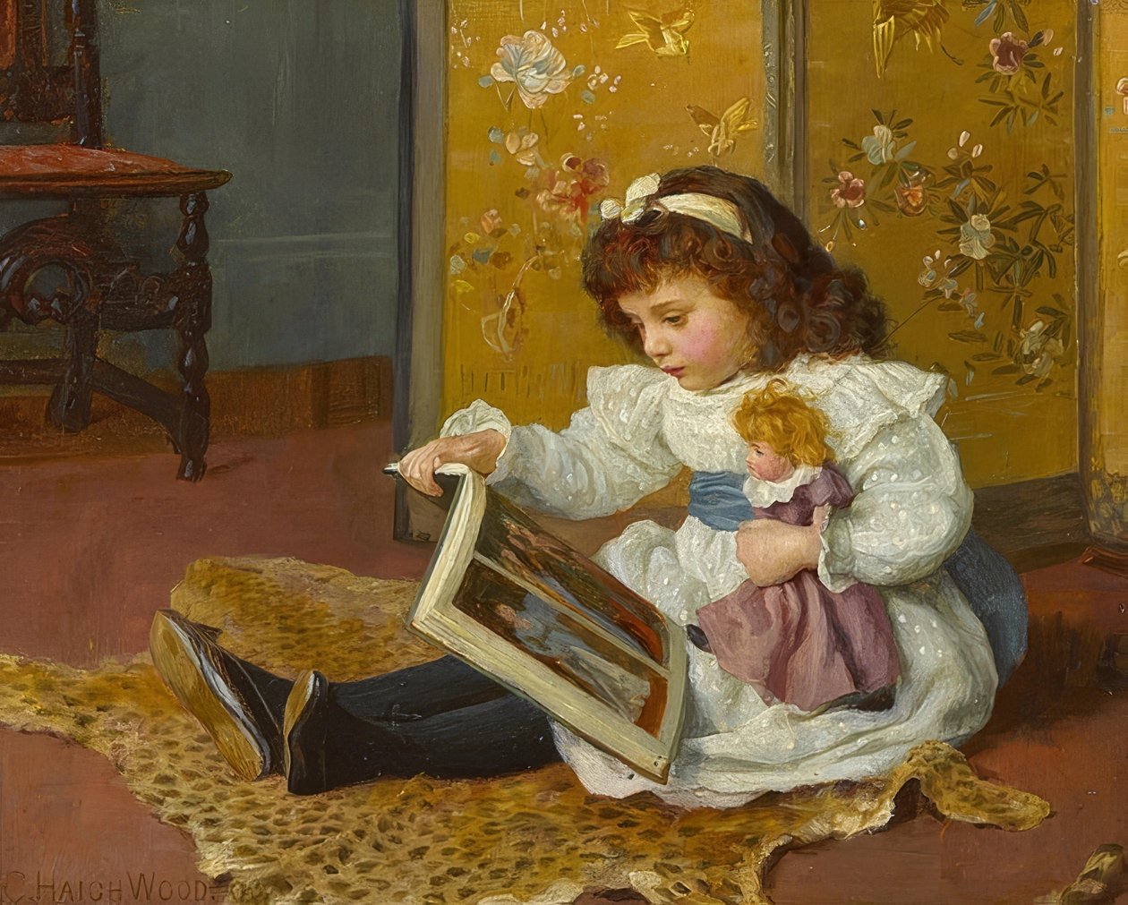 Satutunti. 1893 tekijältä Charles Haigh Wood