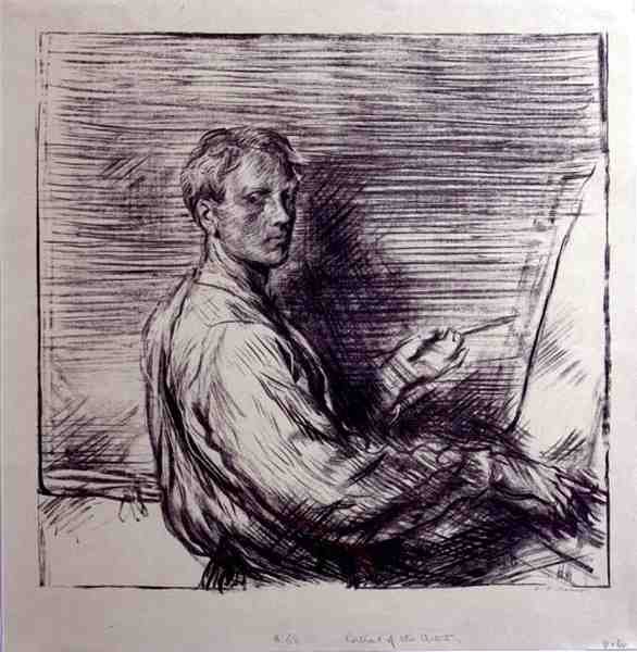 Taiteilijan muotokuva tekijältä Charles Haslewood Shannon