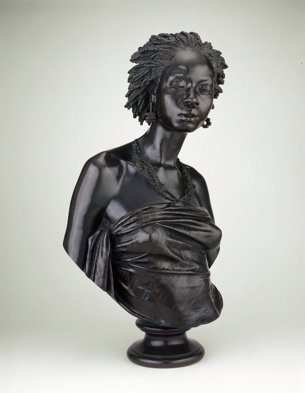 Afrikkalaisen naisen rintakuva, 1851. tekijältä Charles Henri Joseph Cordier