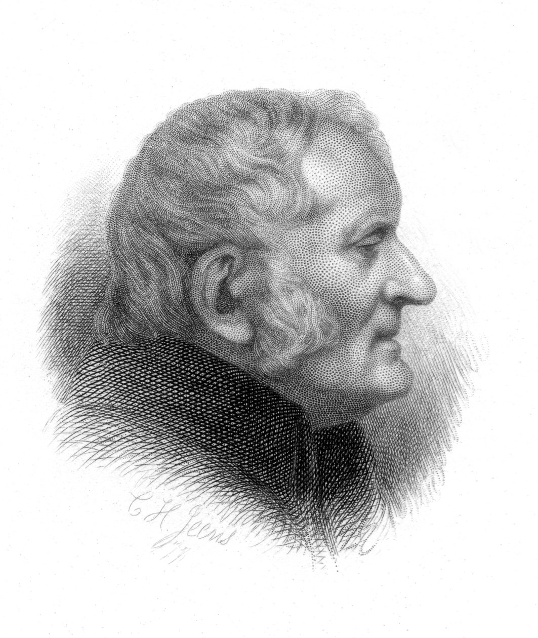 John Dalton, brittiläinen kemisti, 1800-luku tekijältä Charles Henry Jeens