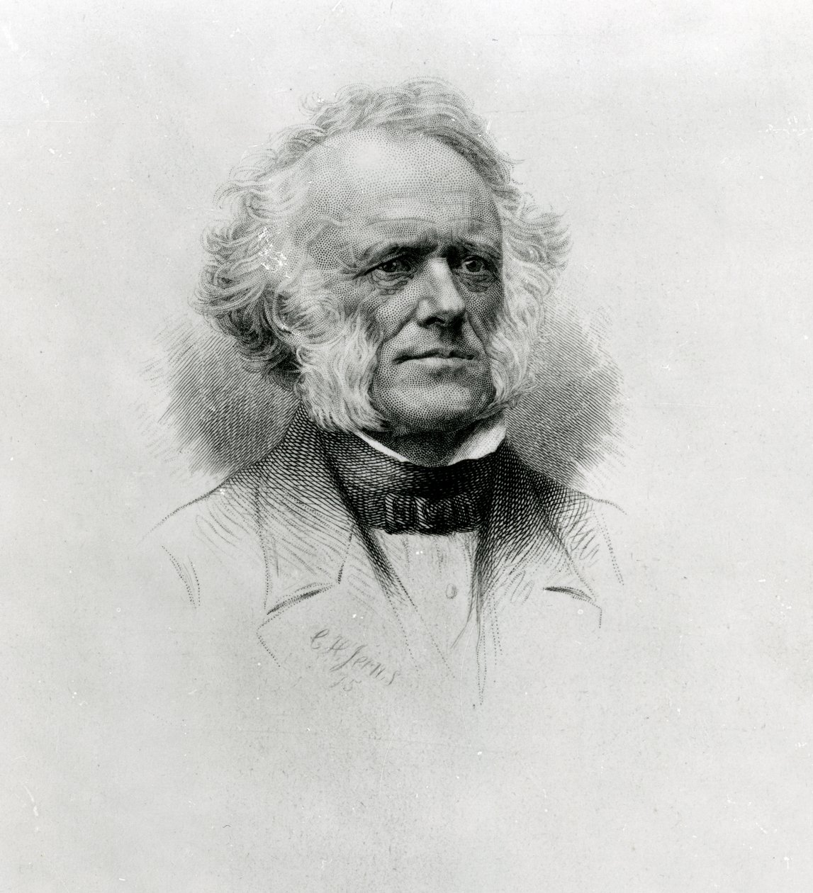 Sir Charles Lyell, 1875 (pistekaiverrus) tekijältä Charles Henry Jeens