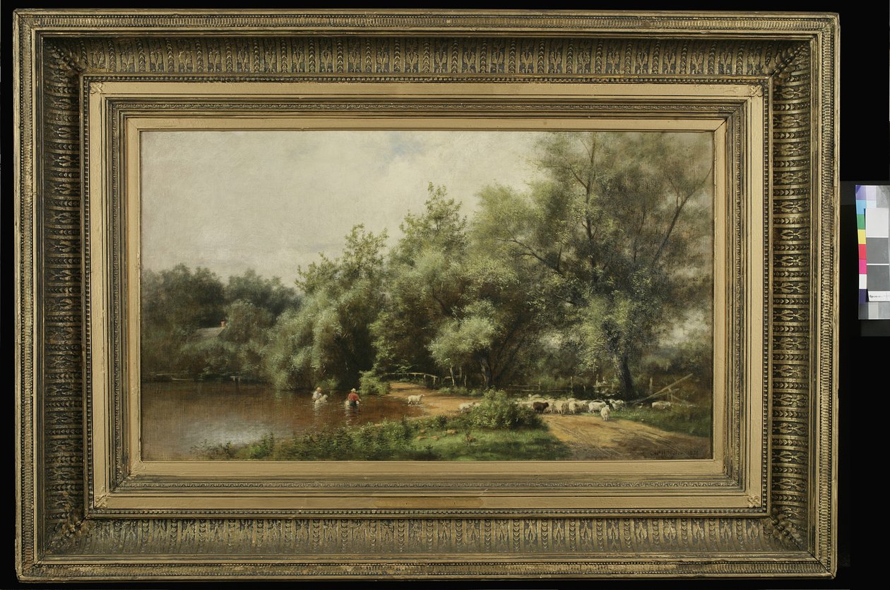 Lammaspesu Long Islandilla, 1874 tekijältä Charles Henry Miller