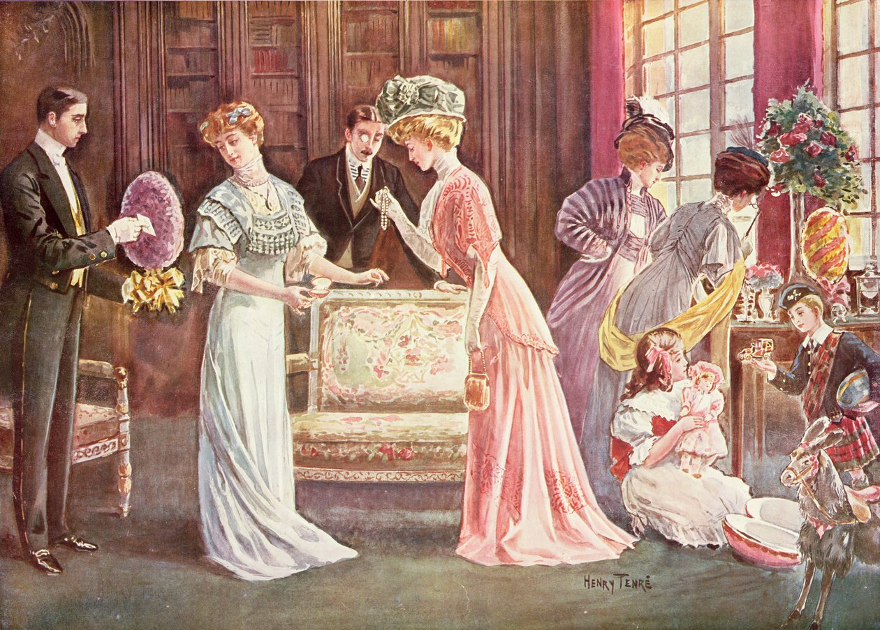 Pääsiäismunat kaupungissa, 1908 tekijältä Charles Henry Tenre