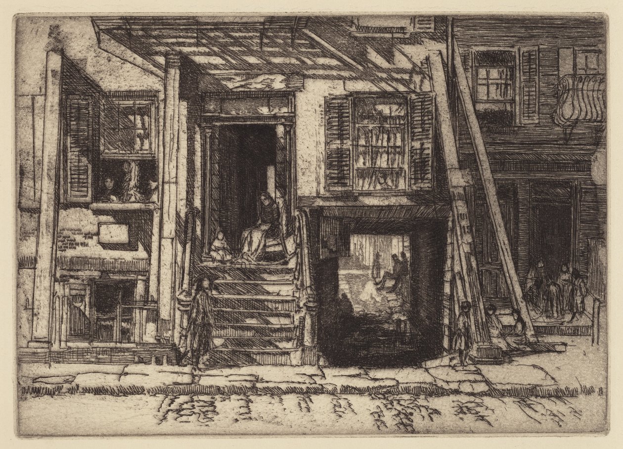 The Condemned Tenement, NY tekijältä Charles Henry White
