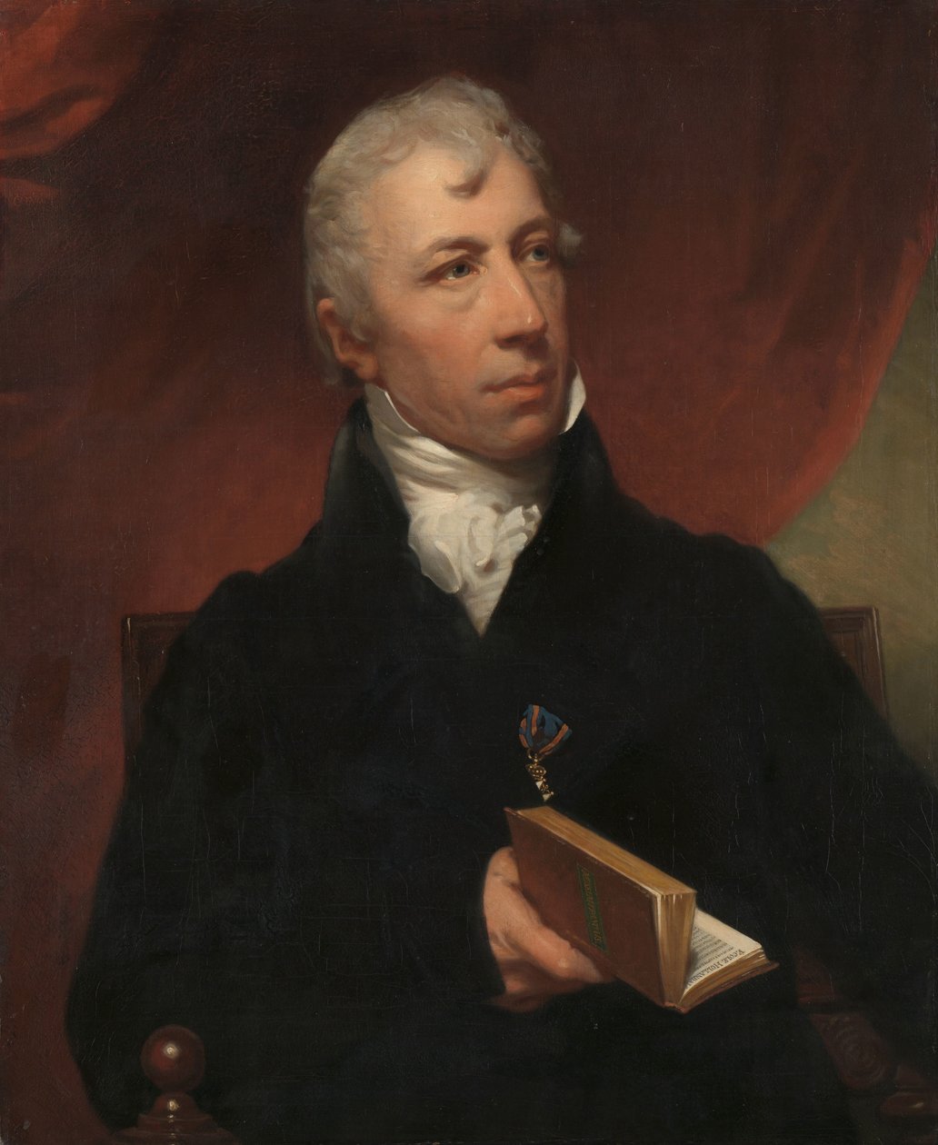 Rijksmuseumin ensimmäisen johtajan Cornelis Apostoolin muotokuva Cornelis Apostool (1762-1844), Amsterdamin kuninkaallisen museon ensimmäinen johtaja (1808-1844), myöhemmin Rijks-museo tekijältä Charles Howard Hodges