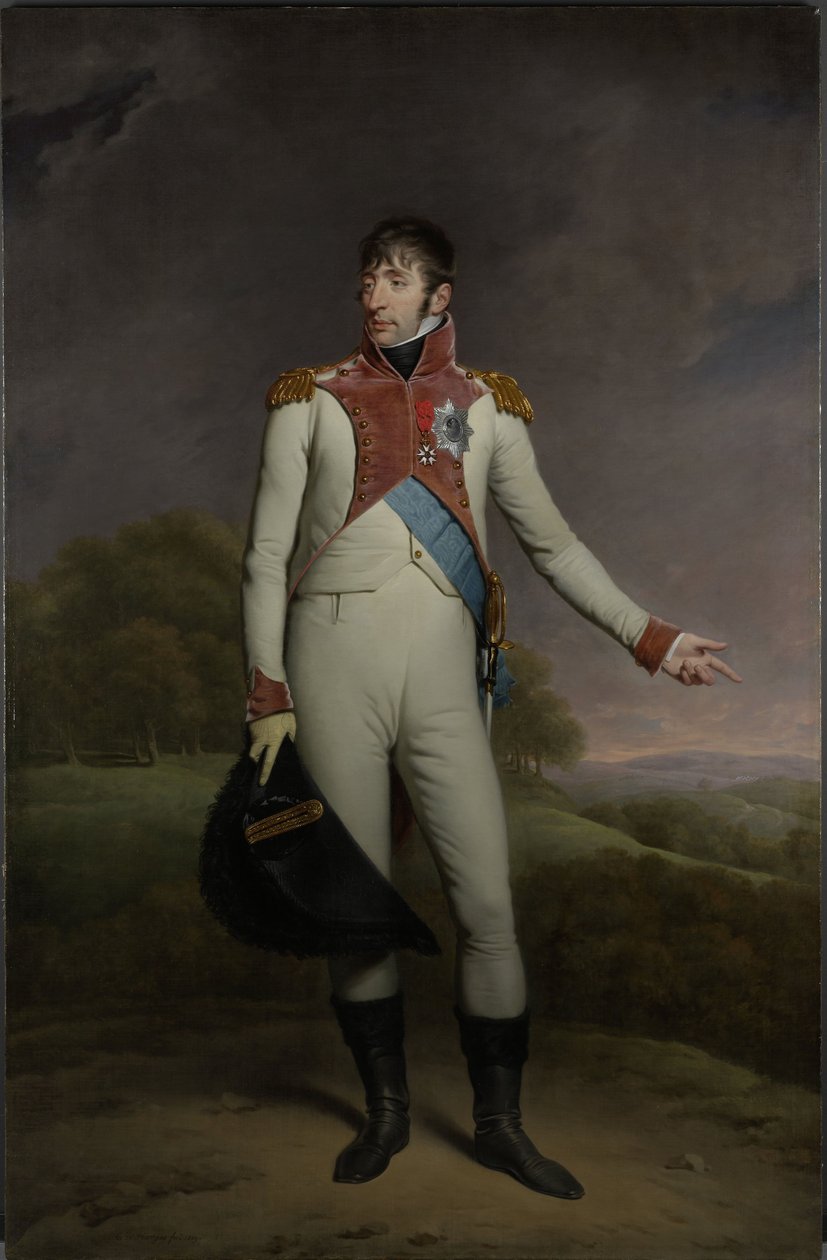 Hollannin kuninkaan Louis Napoleonin muotokuva, 1809 (öljy kankaalle) tekijältä Charles Howard Hodges