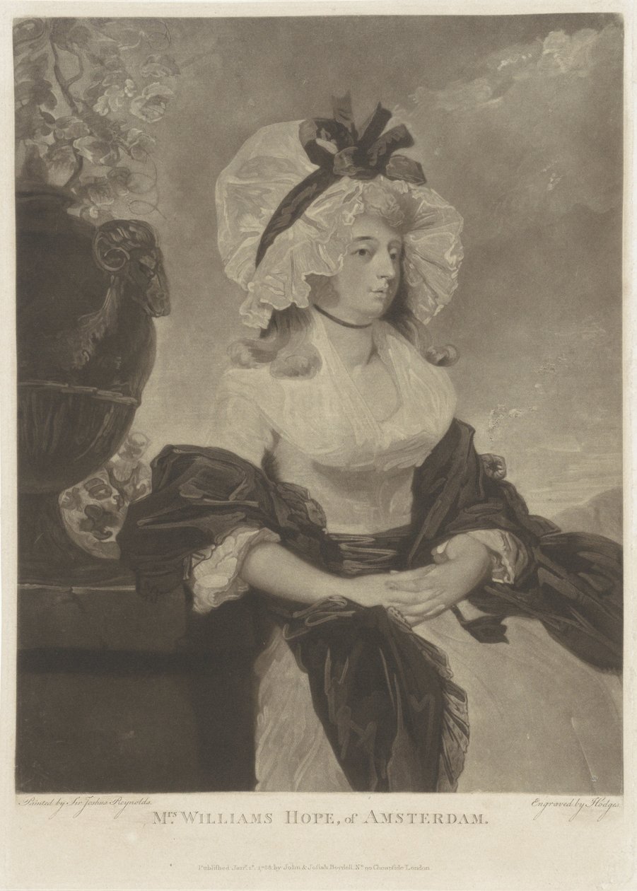 Muotokuva Anne Goddard-Williams Hope tekijältä Charles Howard Hodges