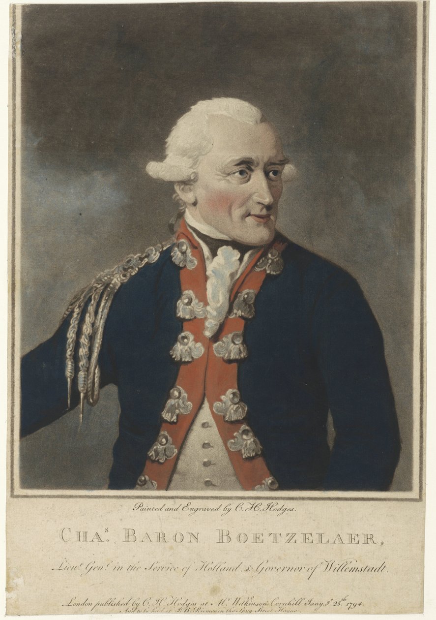 Carel Baron van Boetzelaerin muotokuva tekijältä Charles Howard Hodges