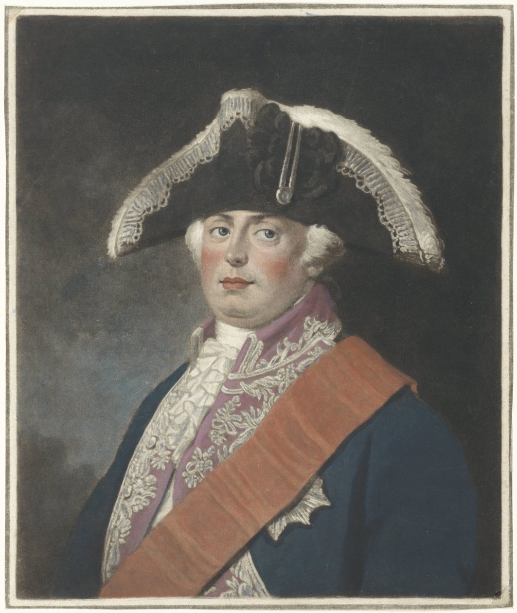 Preussin kuninkaan Frederick William II:n muotokuva tekijältä Charles Howard Hodges