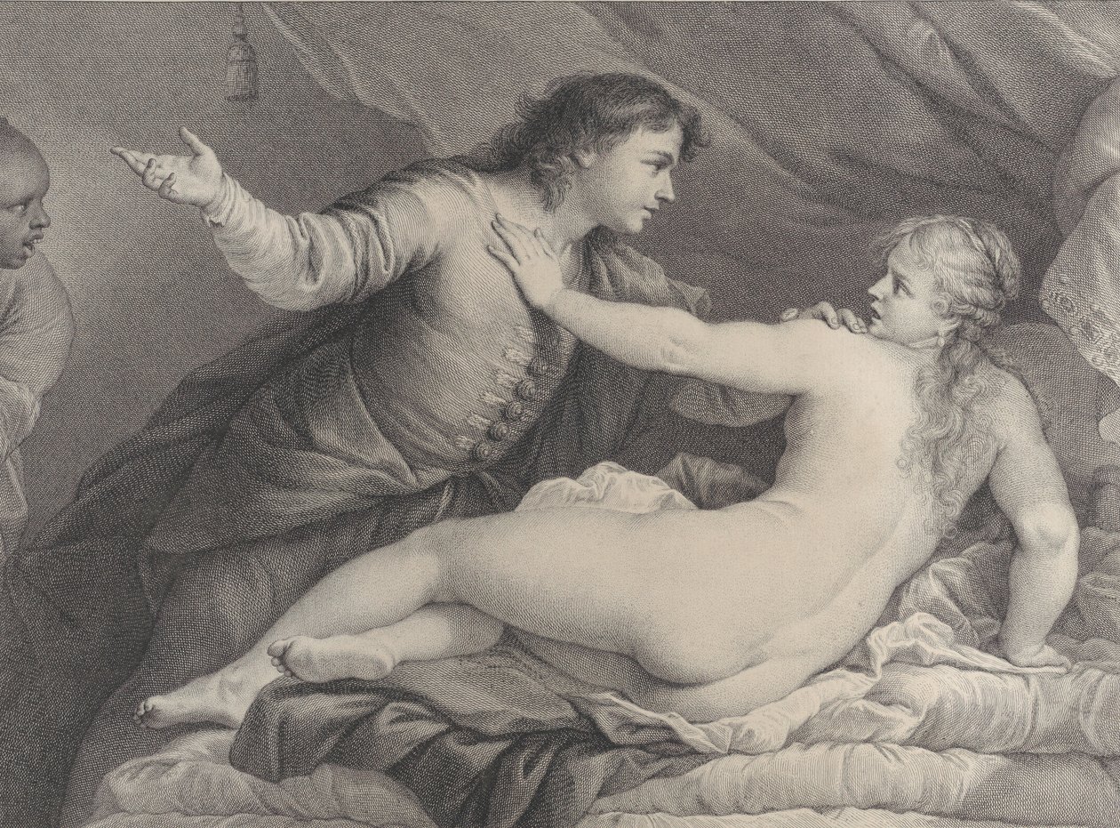 Tarquin i Lucrècia, 1752. finlandès tekijältä Charles Hutin