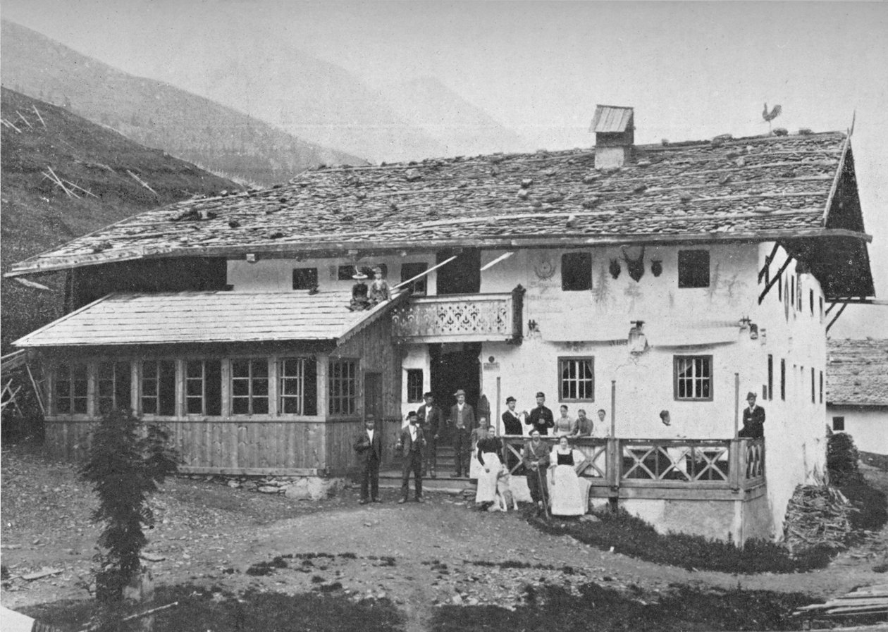 Mountain Chalet, Tiroli, 1913 tekijältä Charles J. S. Makin