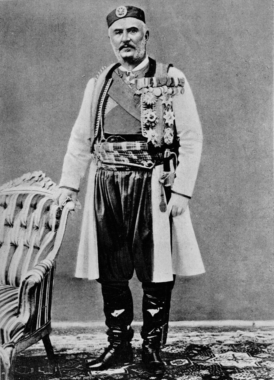 Nikolai I, Montenegron kuningas, 1913 tekijältä Charles J. S. Makin