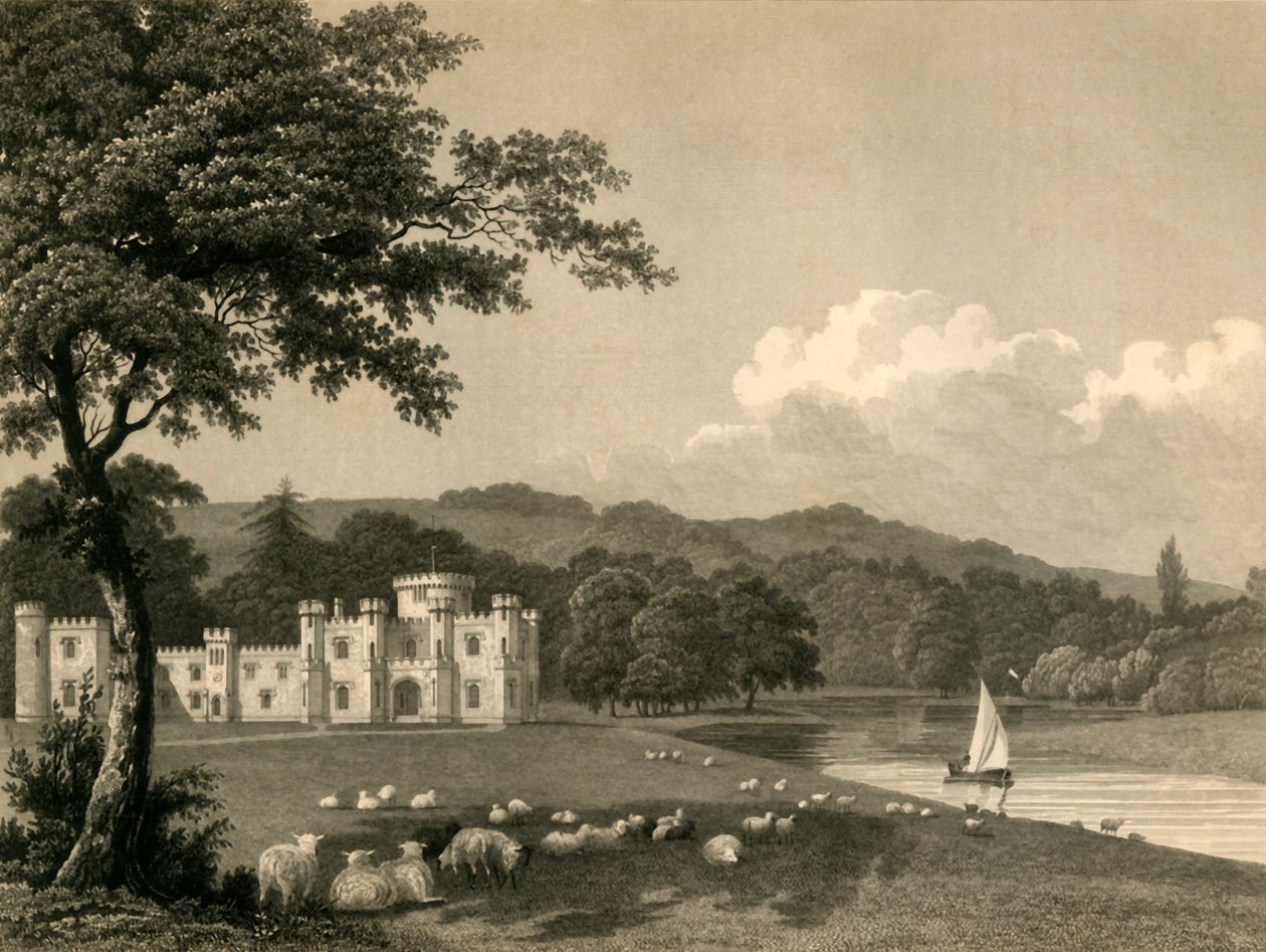 Knepp Castle, 1835. tekijältä Charles J. Smith