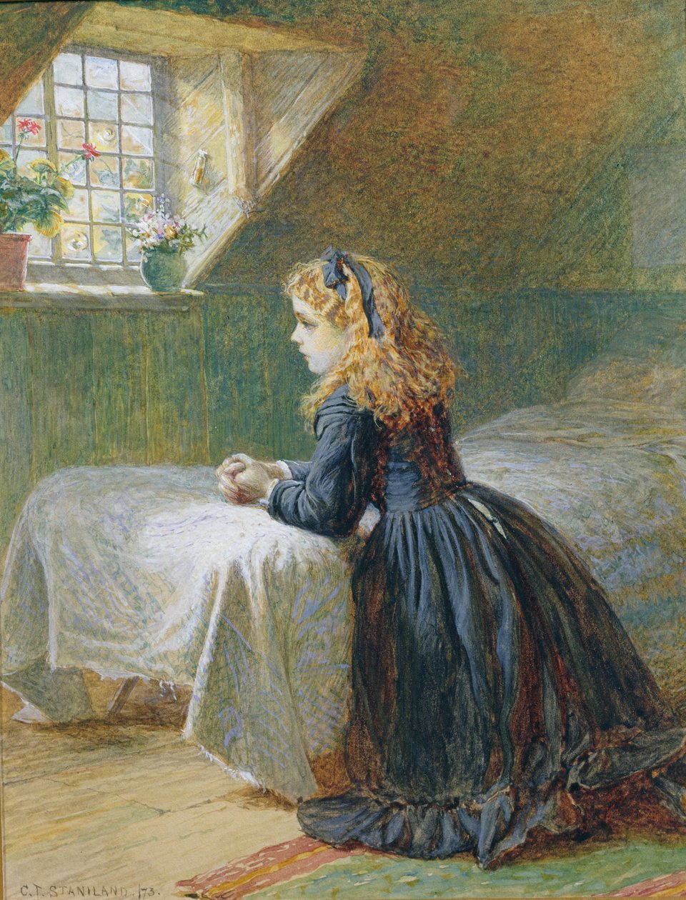 Aamurukoukset, 1873 tekijältä Charles J. Staniland