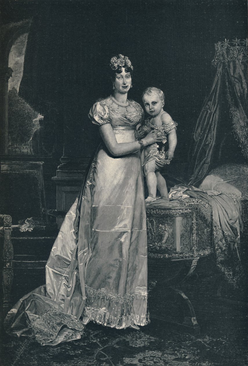 Maria Louisa ja Rooman kuningas, 1812, 1896 tekijältä Charles J. State