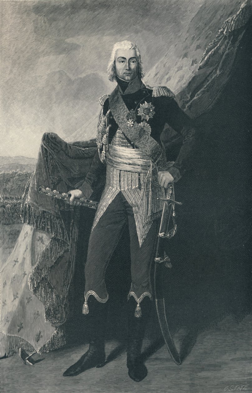 Marsalkka Jean-Baptiste Bessières, Istrian herttua, n. 1800, 1896 tekijältä Charles J. State