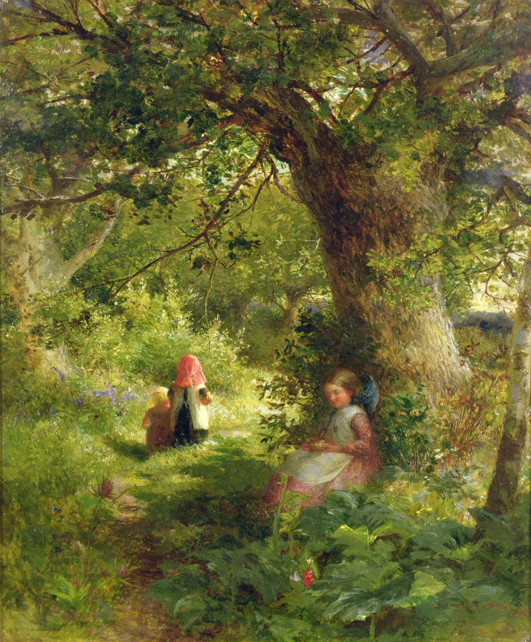 Kevät metsässä tekijältä Charles James Lewis