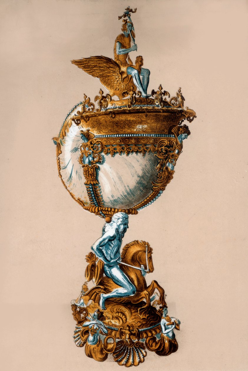 Nautilus-kuori, 1800-luku. tekijältä Charles James Richardson