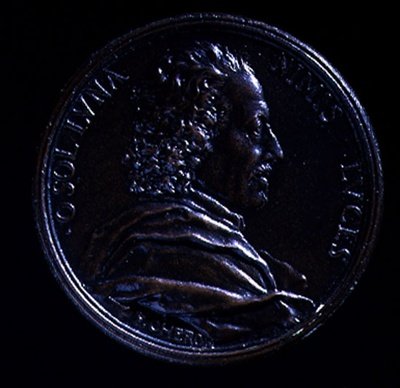 Gian Lorenzo Berninin (1598-1680) muotokuvamitali tekijältä Charles Jean Francois Cheron