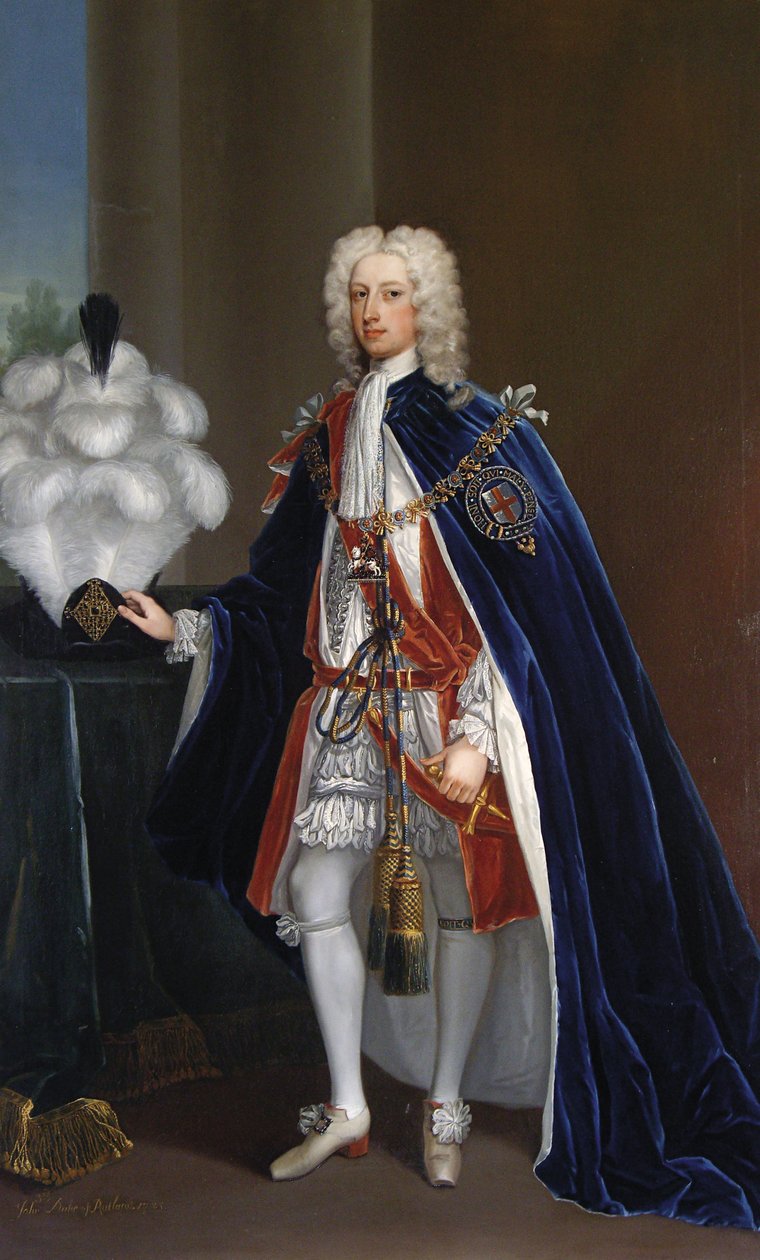 John Manners, Rutlandin 3. herttua, 1725. tekijältä Charles Jervas