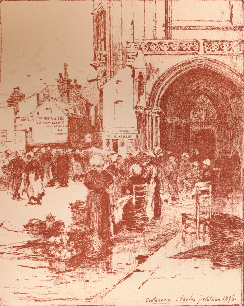 "Coutances", 1896, 1897 tekijältä Charles John Watson