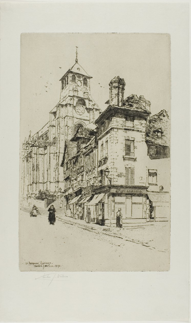St. Jacques, Lisieux tekijältä Charles John Watson