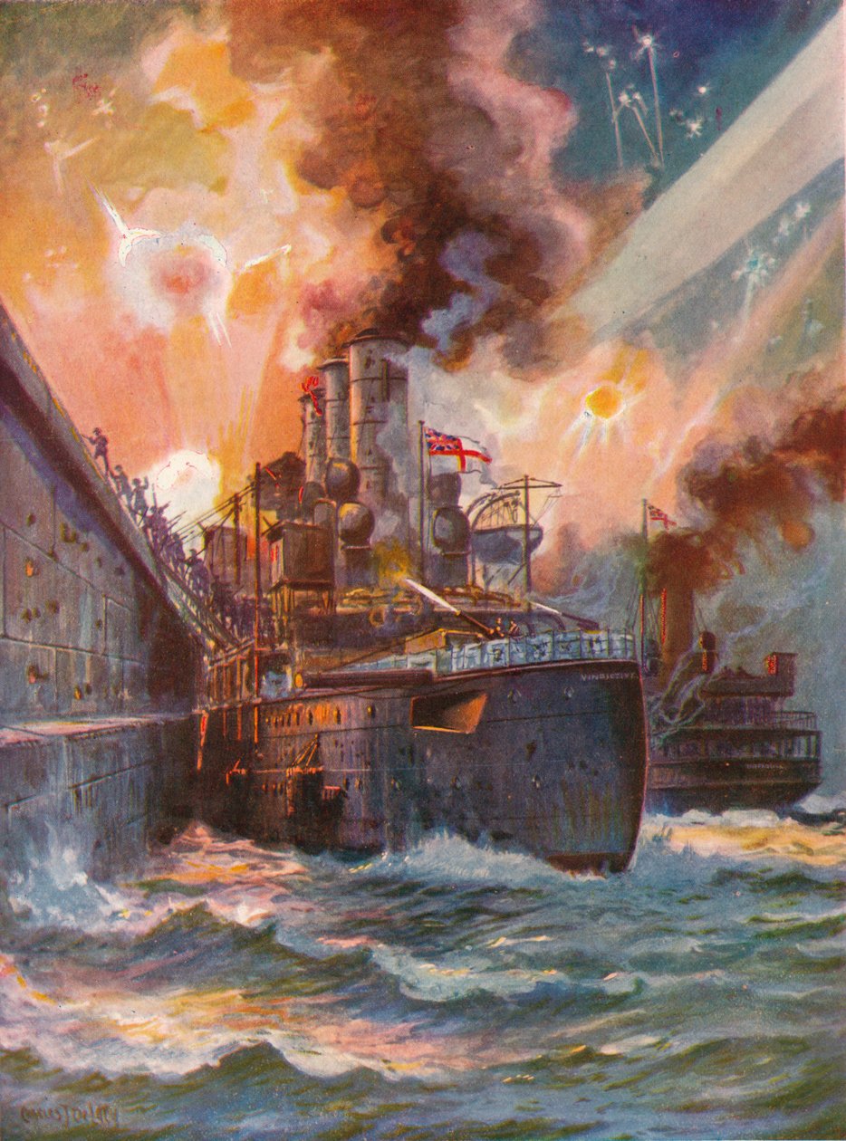 Kostonhimo Zeebruggessa, 1918 1919 tekijältä Charles John de Lacy