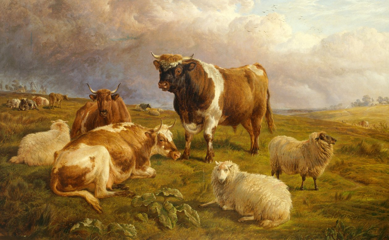 Lepo (öljy kankaalle) tekijältä Charles Jones