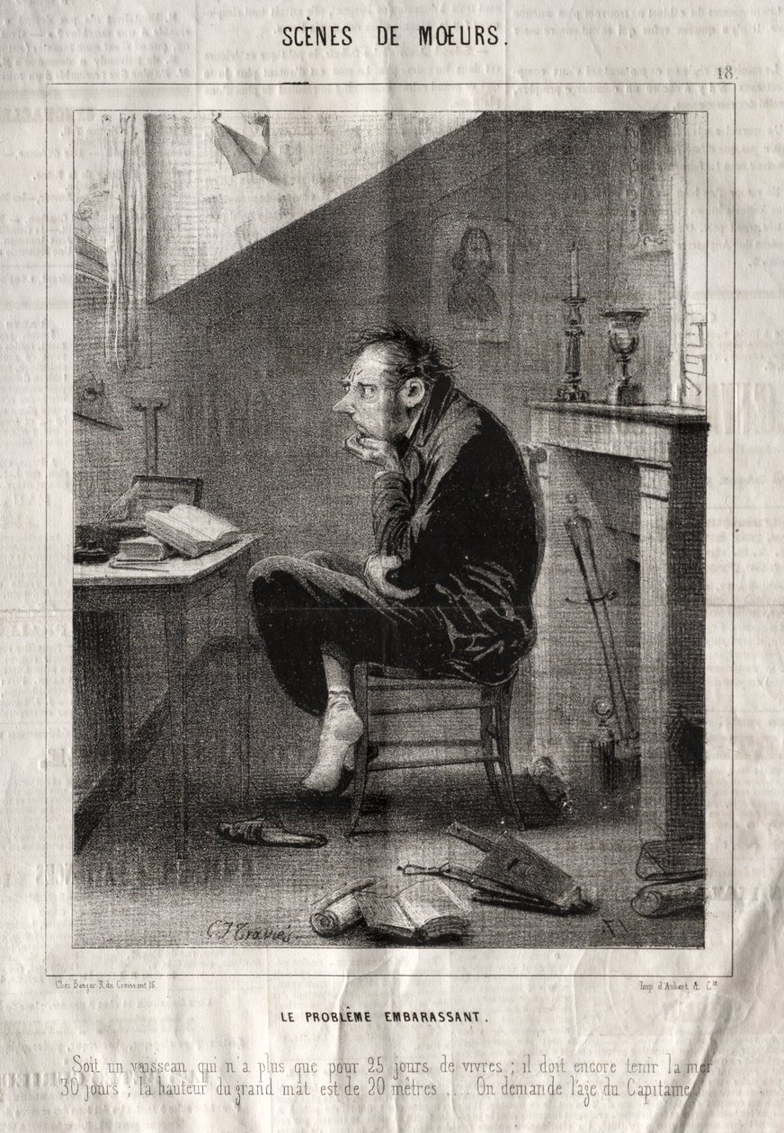 Tapauskohtaukset: kiusallinen ongelma... tekijältä Charles Joseph Traviès de Villers