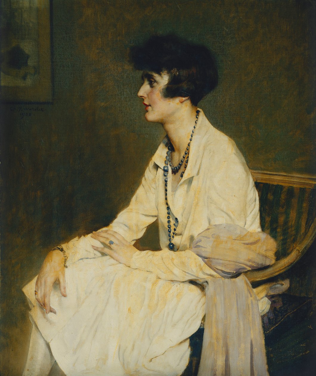 Istuva nainen; Femme Assise tekijältä Charles Joseph Watelet