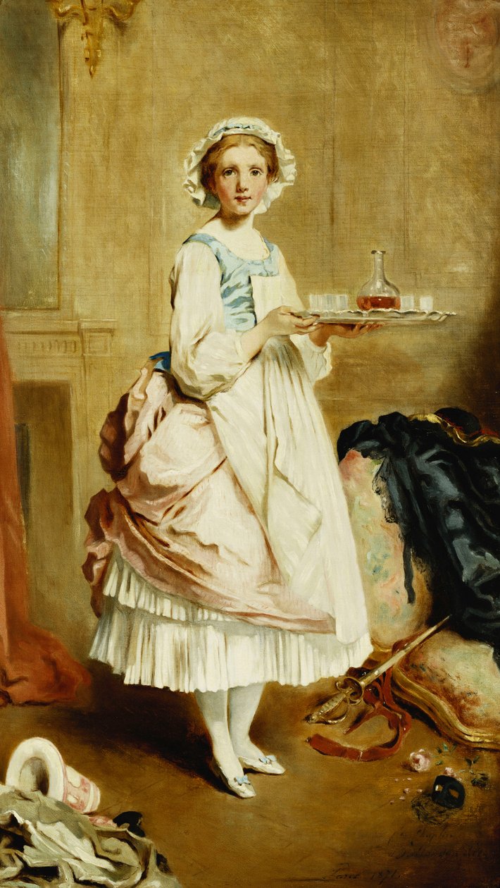 Naamioballin jälkeen, 1871 tekijältä Charles Joshua Chaplin