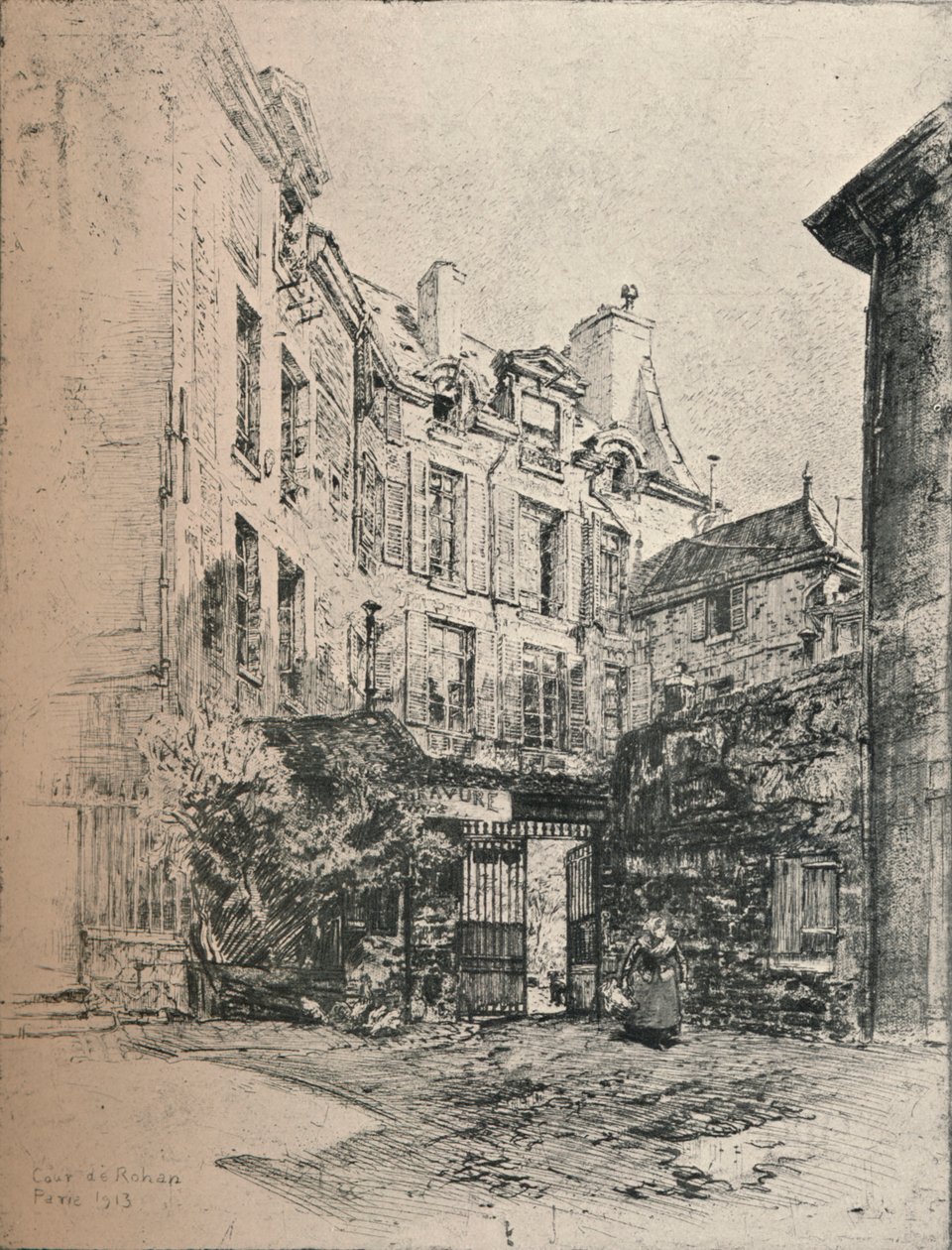 Rohanin tuomioistuin, 1915 tekijältä Charles Jouas
