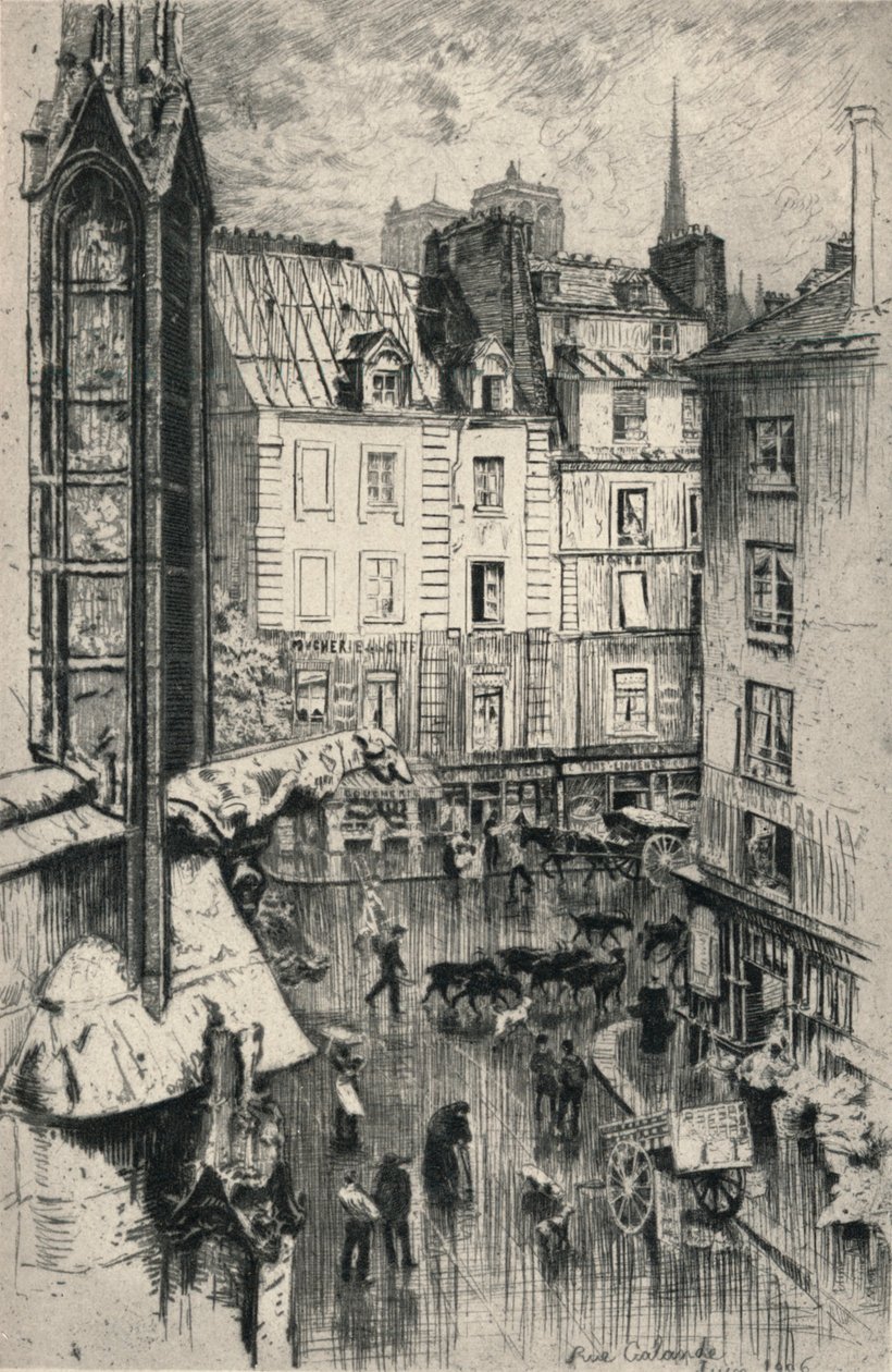 Galande Street, 1915 tekijältä Charles Jouas