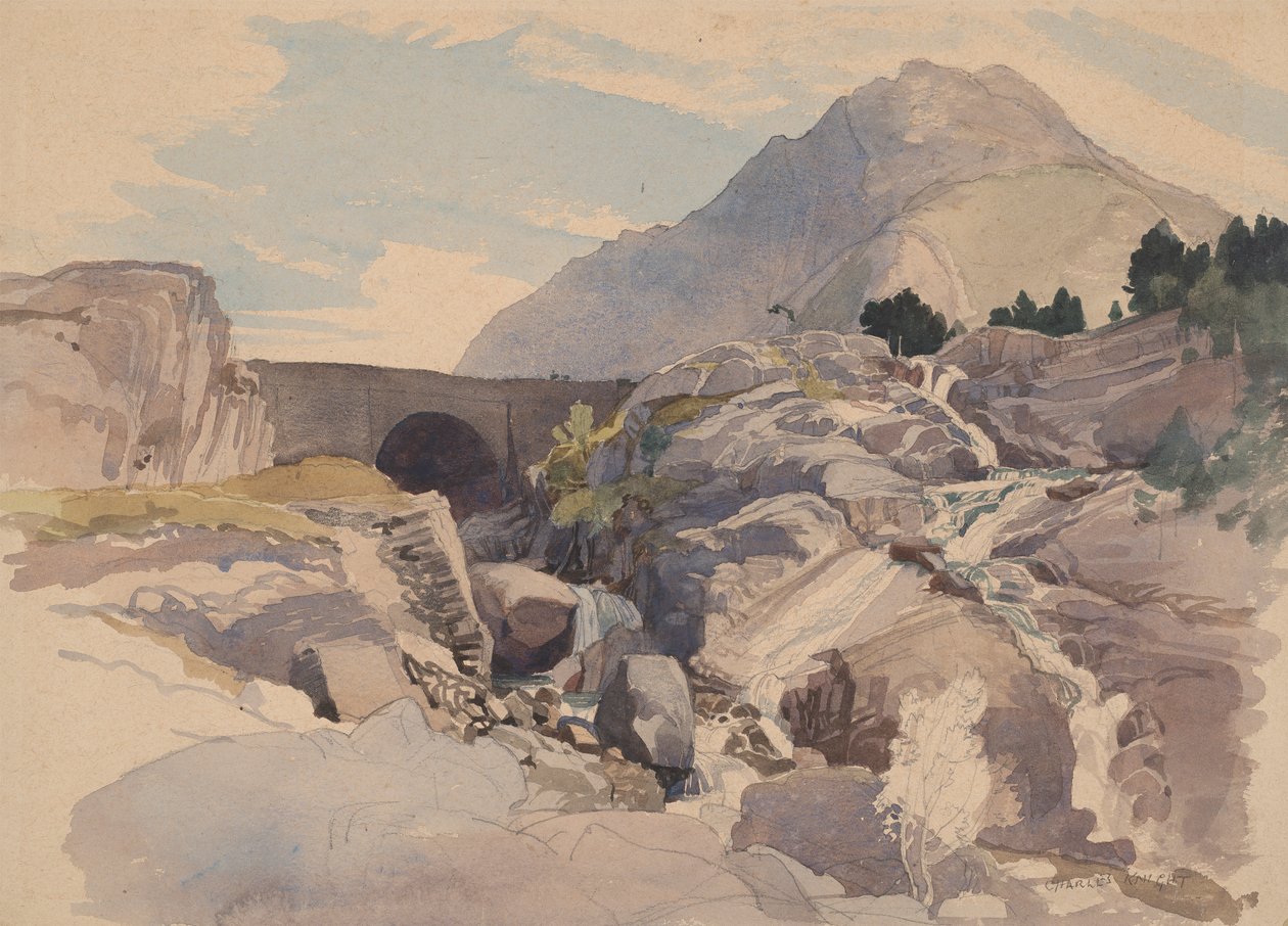 Rhaidar Ogwen, Pohjois-Wales tekijältä Charles Knight