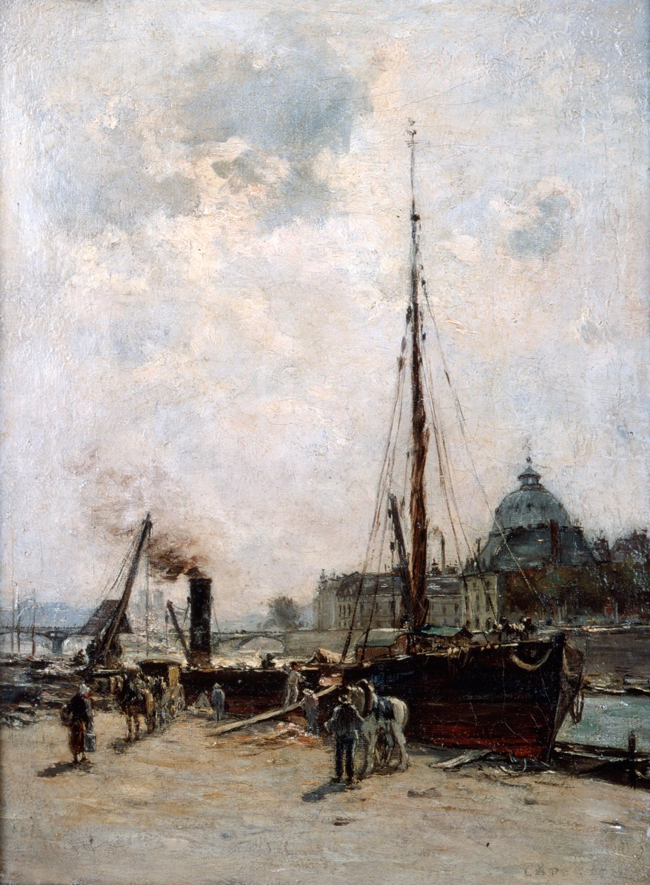 Näkymä instituutista, 1800-luku. tekijältä Charles Lapostolet