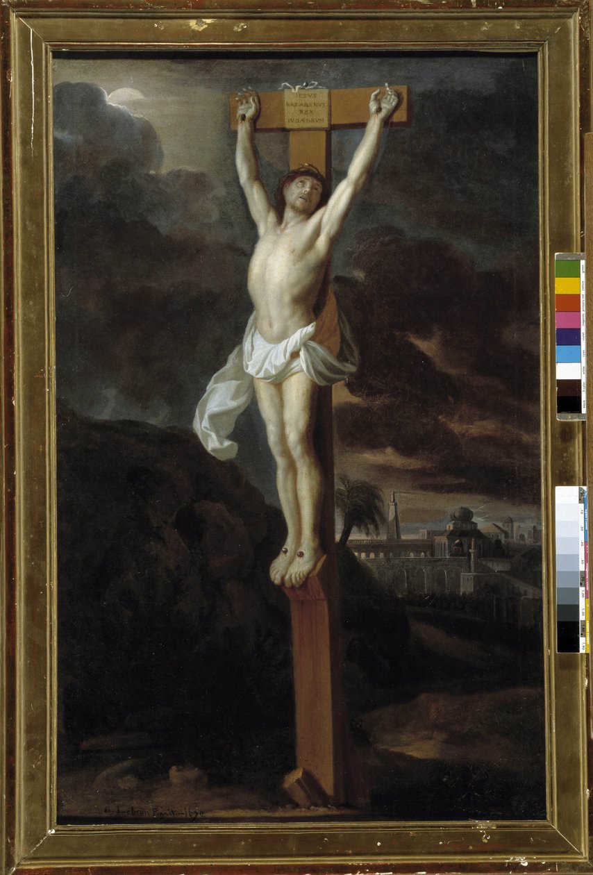 Kristus ristillä tekijältä Charles Le Brun