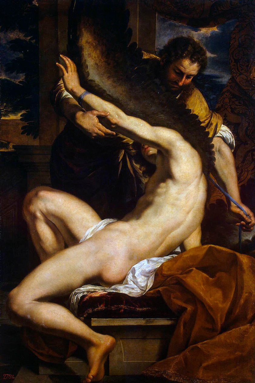 Daedalus ja Icarus, 1645. tekijältä Charles Le Brun