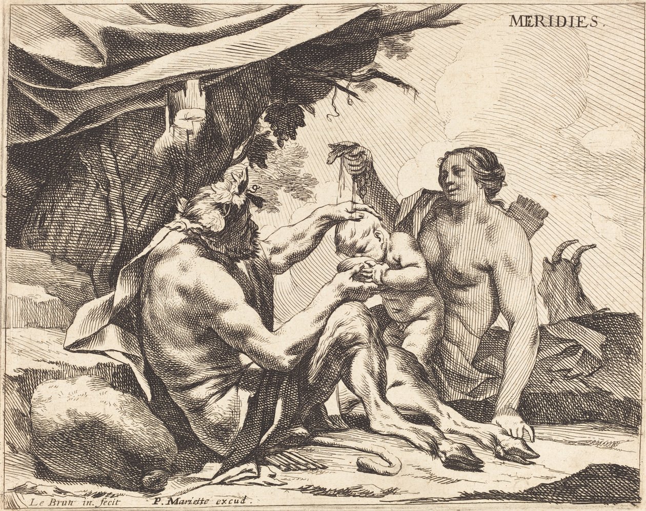Meridiat (keskipäivä) tekijältä Charles Le Brun