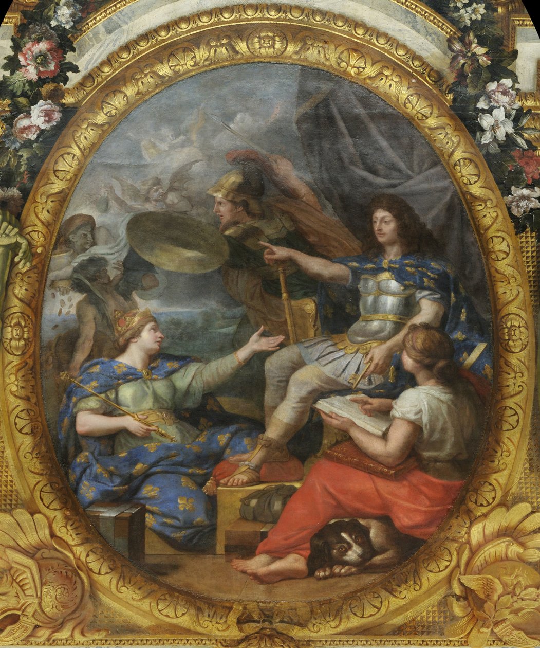Kuningaskunnan taloudessa palautettu järjestys, 1662, 1680-luvut tekijältä Charles Le Brun