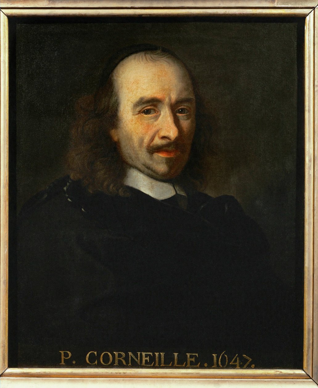 Runoilija Pierre Corneille ... (maalaus kankaalle) tekijältä Charles Le Brun