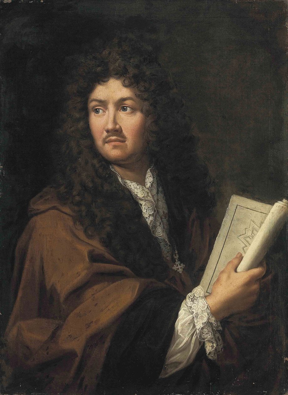 Louvoisin markiisin Francois Michel Le Tellierin muotokuva 1641-1691. tekijältä Charles Le Brun