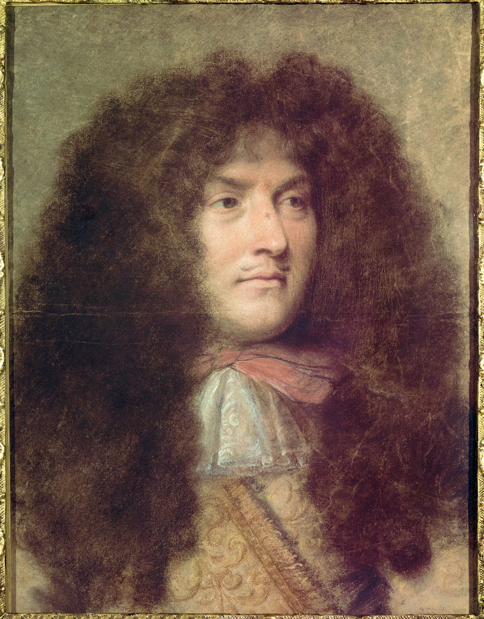 Nuoren Ludvig XIV:n (1638 - 1715) muotokuva. Charles Lebrunin (Le Brun) (1619-1690) taideteos tekijältä Charles Le Brun