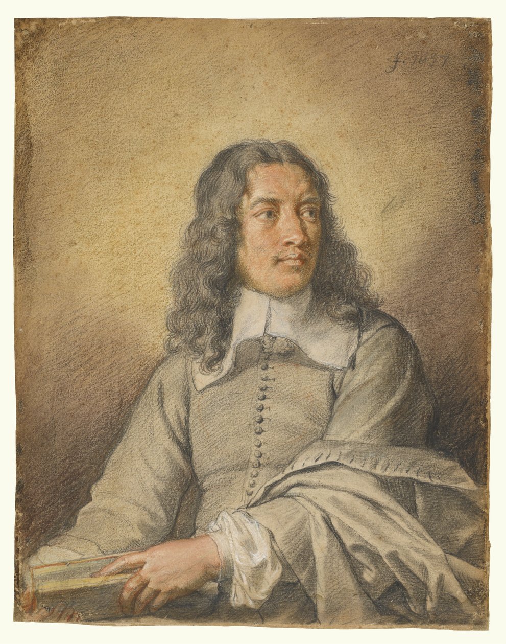 M. Quatrehomme du Lysin muotokuva tekijältä Charles Le Brun
