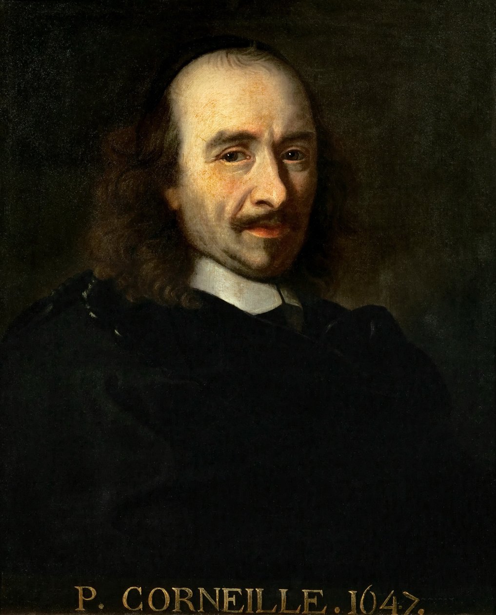 Pierre Corneillen muotokuva 1606-1684 tekijältä Charles Le Brun