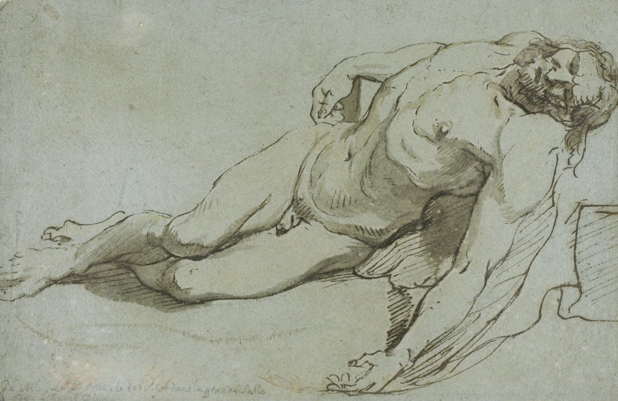 Kuollut Kristus, 1646 tekijältä Charles Le Brun