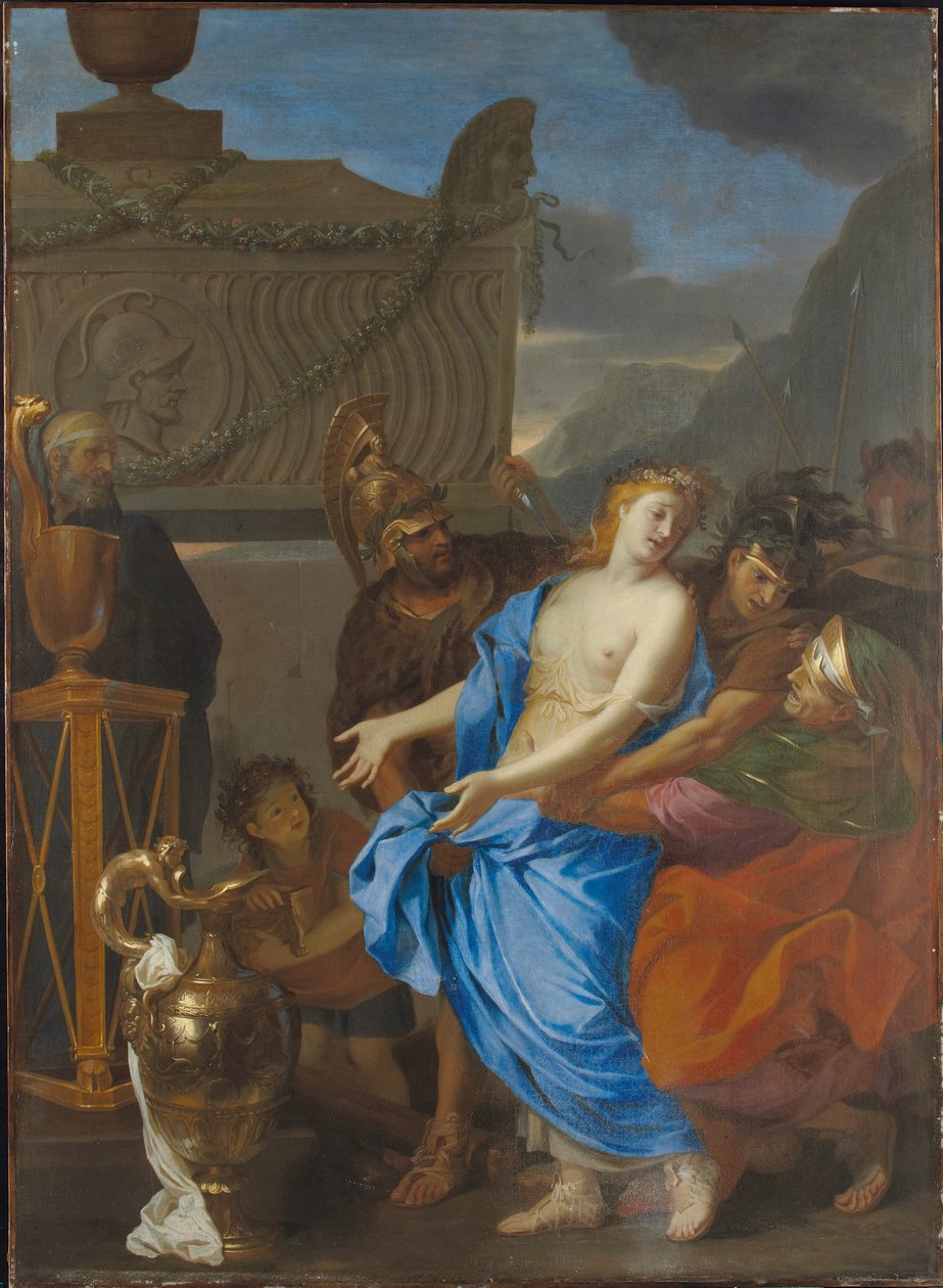 Polyksenan uhri, 1647 tekijältä Charles Le Brun