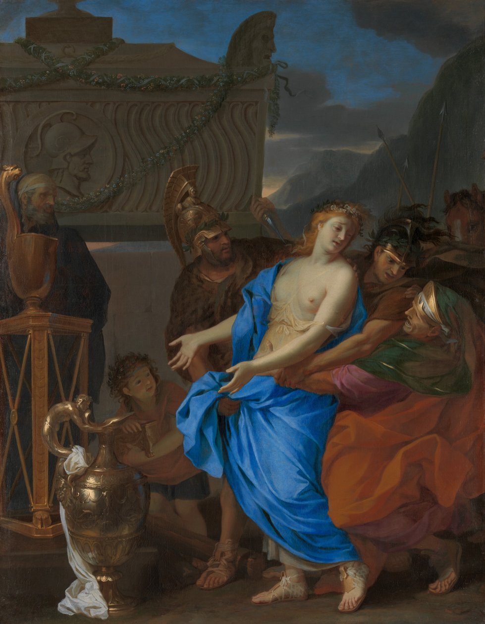 Polyksenan uhri, 1647. tekijältä Charles Le Brun
